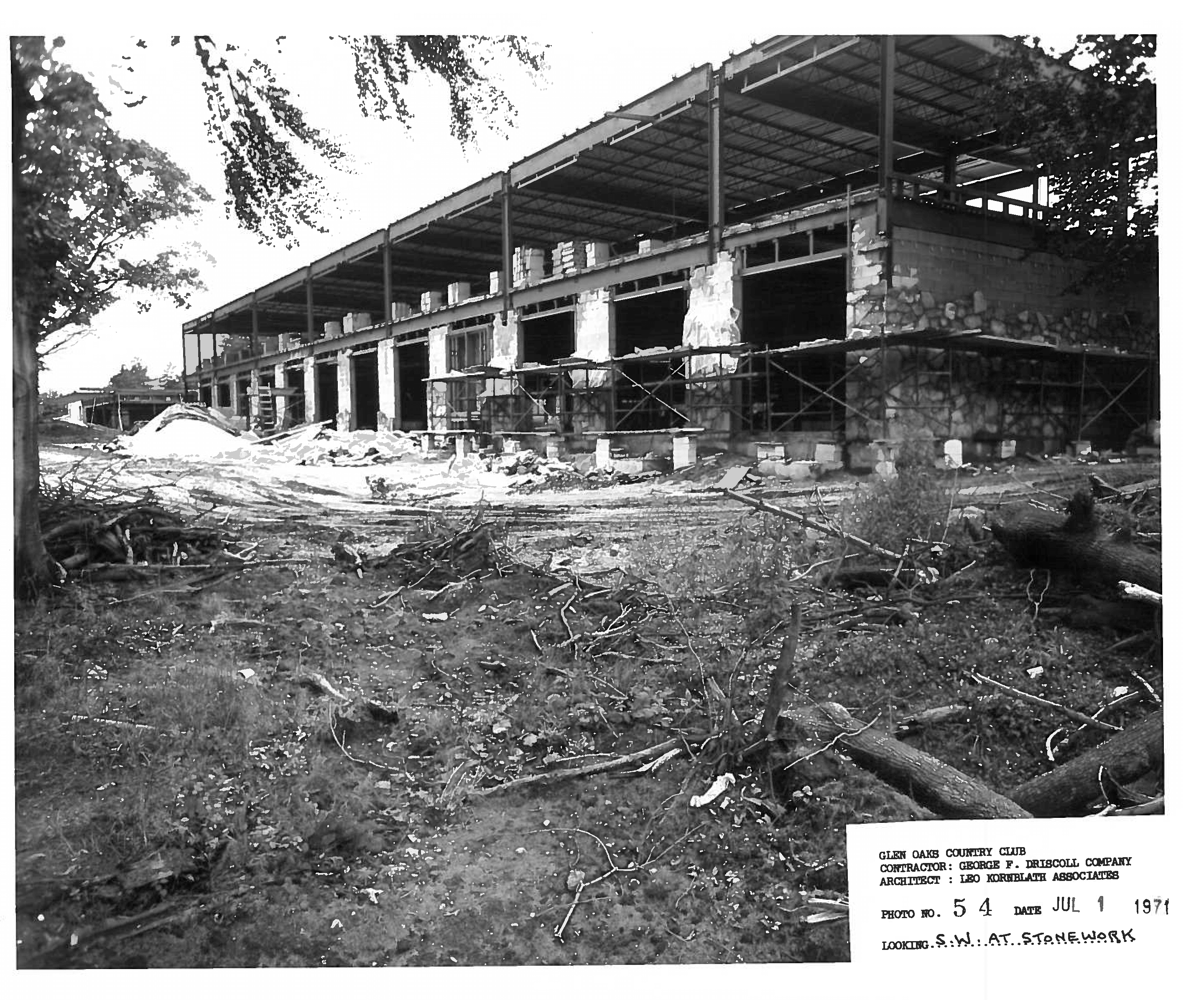 Construction of new Clubhouse begins